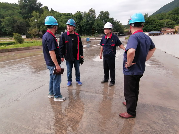 公司開展二季度安環(huán)、消防、防汛綜合大檢查