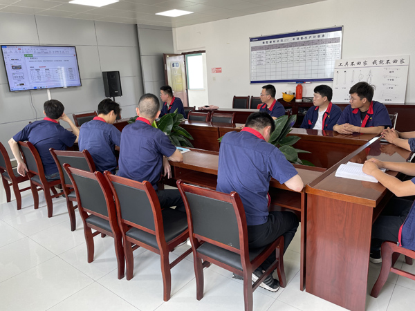 建材公司召開5S精益化管理交流會 建材公司召開5S精益化管理交流會