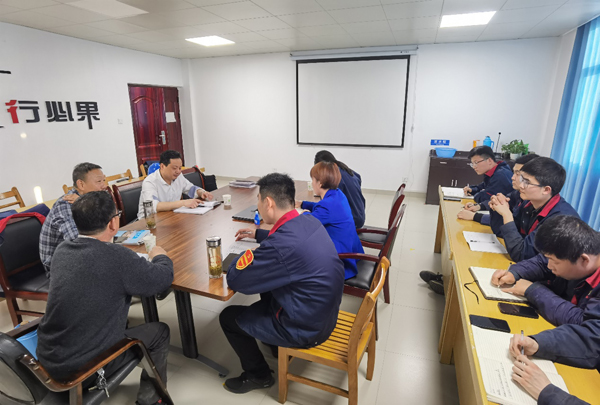 公司紀委書記到建材研究室調研 公司紀委書記到建材研究室調研