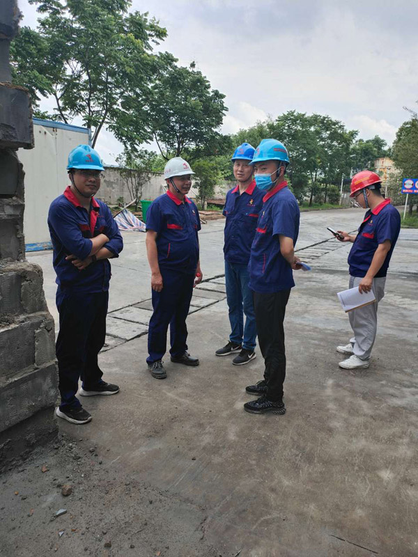 公司開展二季度安環(huán)、消防、防汛綜合大檢查